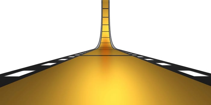 Filmstrip Concept Gold - To the Horizon