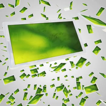 Flying Tablets - White Green