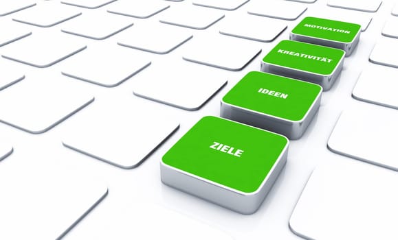 Pad Concept Green - Motivation Creativity Ideas Goals 4
