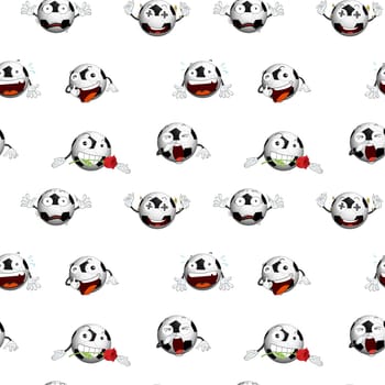 illustration of a football on a white background