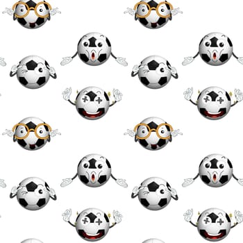 illustration of a football on a white background