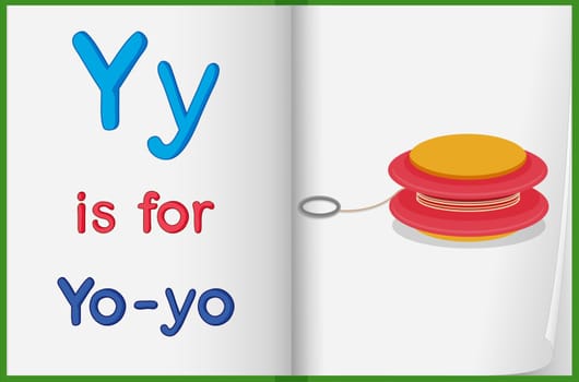 Worksheet teaching a letter and word with picture