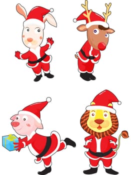 illustration of Christmas cheer