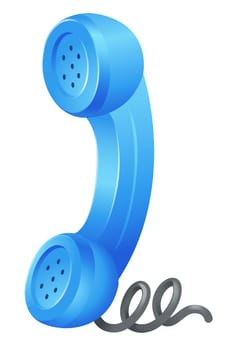 Illustration of a telephone symbol