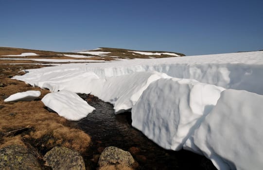 The Hardangervidda in Norway