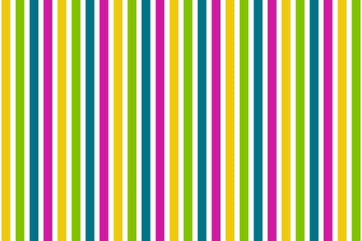 Cheerful striped background in yellow,green,blue and pink
