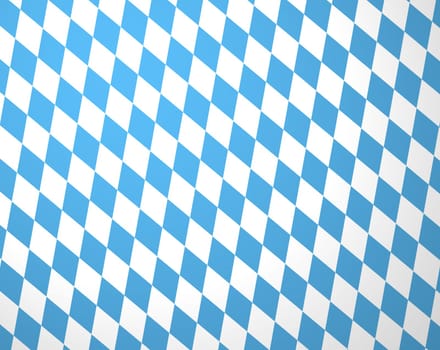 Blue and white diamond pattern