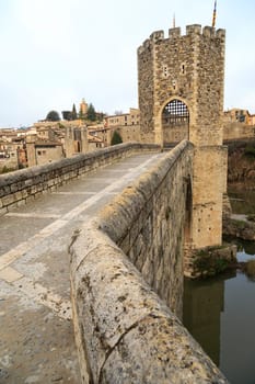 Besalu Spain, a Catalan village, seems to have stopped the clock in the middle ages.