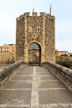 Besalu Spain, a Catalan village, seems to have stopped the clock in the middle ages.