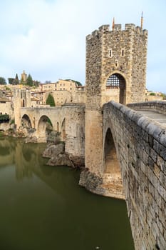 Besalu Spain, a Catalan village, seems to have stopped the clock in the middle ages.