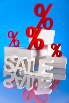 Sale, percent concept