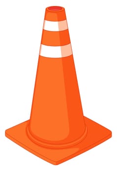 illustration of cap on white