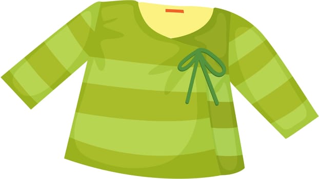 illustration of apparel on white