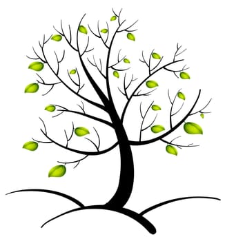 Illustration of the tree of life