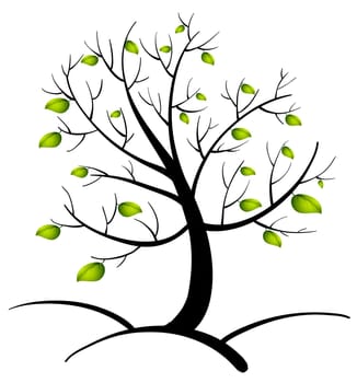 Illustration of the tree of life