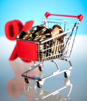 Shopping trolley, discount
