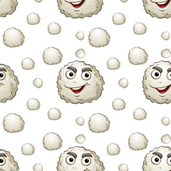 Illustration of a seamless pattern