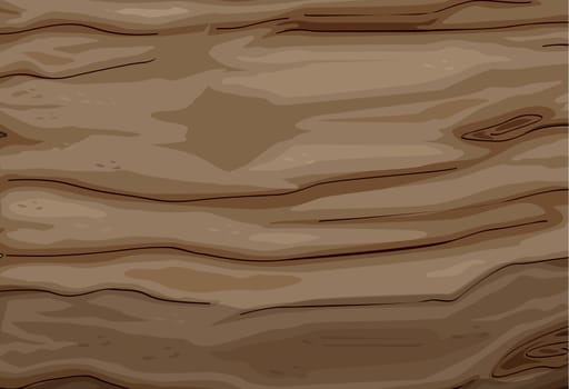 Illustration of a wood texture