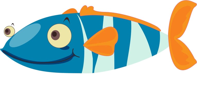 Fish with extremely good posture