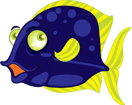 Illustration of  a cartoon character on white