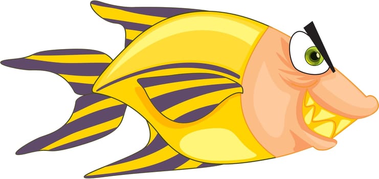 Illustration of  a cartoon character on white