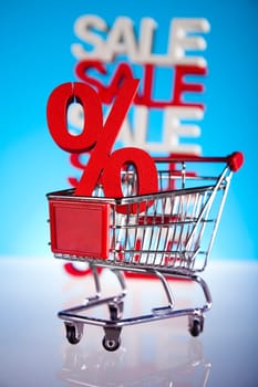 Shopping trolley Percent