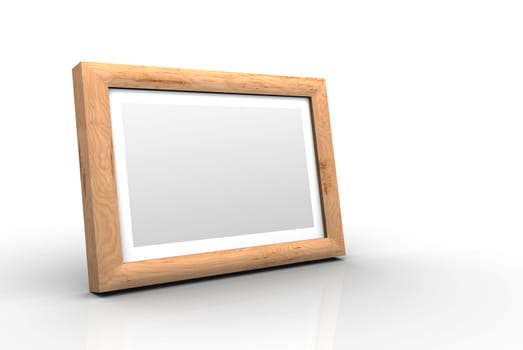 3D Wooden Picture Frame - Birch Burl