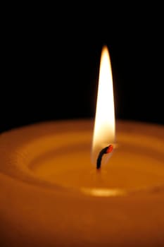 Candlelight in the Dark - Vertical