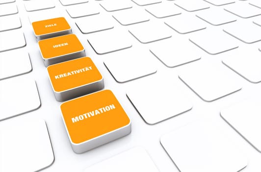 Pad Concept Orange - Motivation Creativity Ideas Goals 2