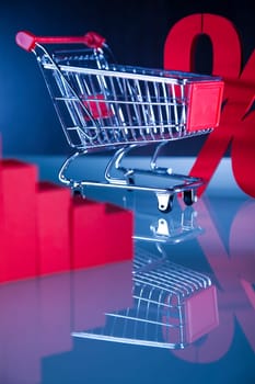 Shopping trolley Percent