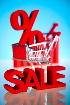 Shopping trolley Percent