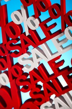 Sale, percent concept
