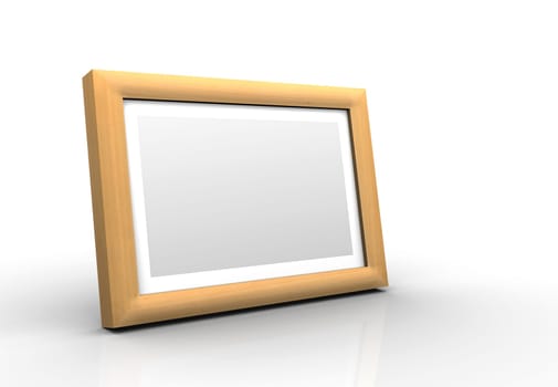 3D Wooden Photo Frame - Basswood (European)