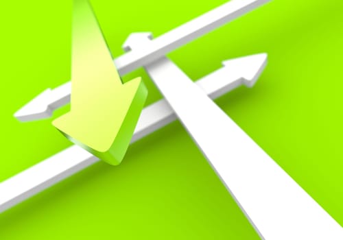 Find the Right Way - Green White