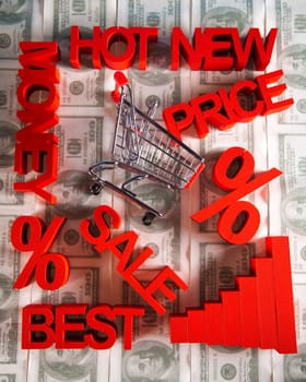 Collection of sale discount