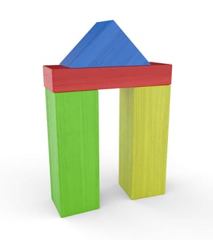 House of Colorful Blocks 8