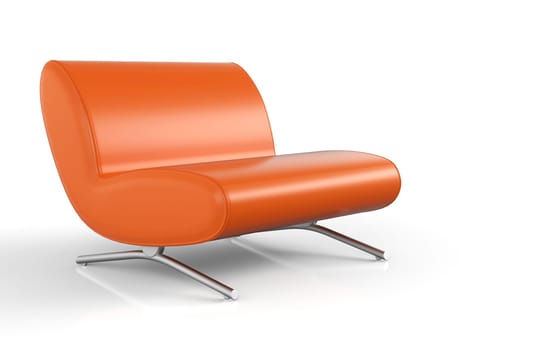 Big Orange Chair