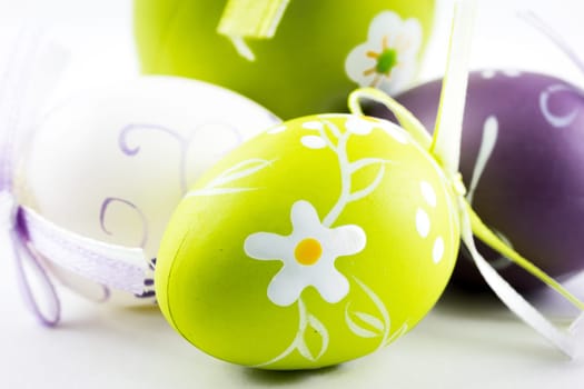 Easter eggs of different color