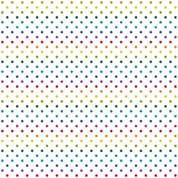 Endless Background Dots Colorful