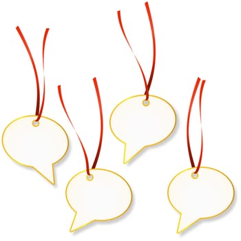 Pendant Set - Speech Bubble