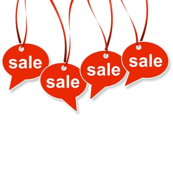 Speech Bubble Pendant with SALE