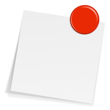 Sticky notes with magnet