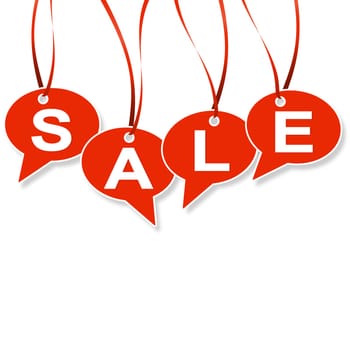 Speech Bubble Pendant with SALE