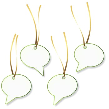 Pendant Set - Speech Bubble