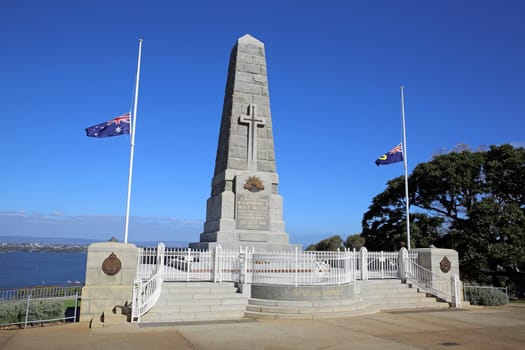 War memorial in Perth. Wa