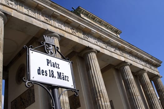 Platz des 18. März in Berlin