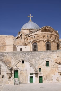 Church of the Holy Sepulchre in Jerusalem. Israel