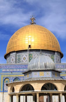 Dome of the Rock in Jerusalem. Israel