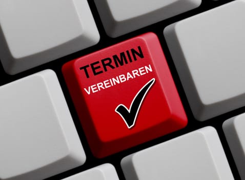 Make an appointment online