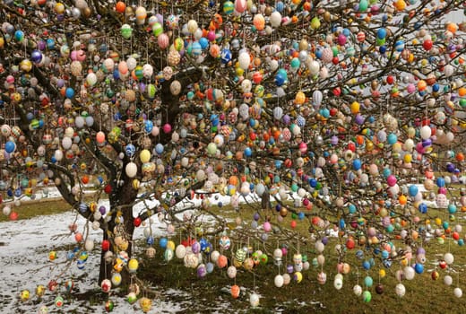 Easter Egg Tree
